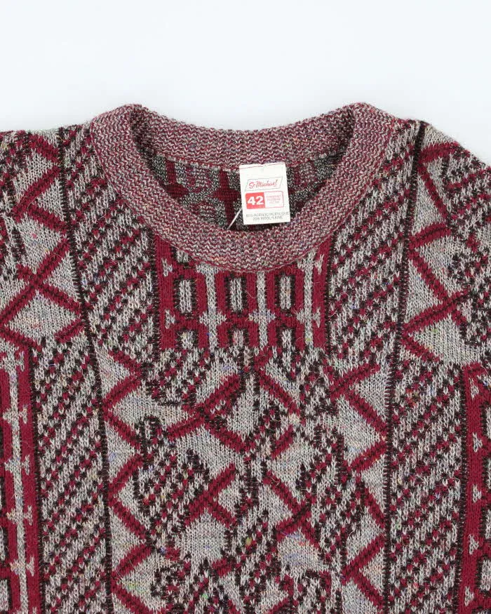 Vintage St Michaels Wool Blend Jumper - L sold by Rokit product image thumbnail 3