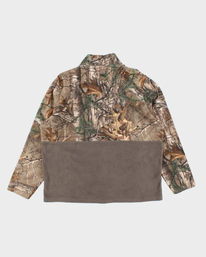 Vintage 2000's Real Tree Camouflage Full Zip Fleece - XXL sold by Rokit product image thumbnail 2