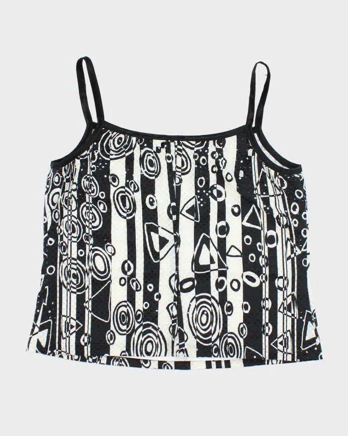 Vintage Y2k 00s Ribkoff Pattern Cami - M sold by Rokit product image thumbnail 2