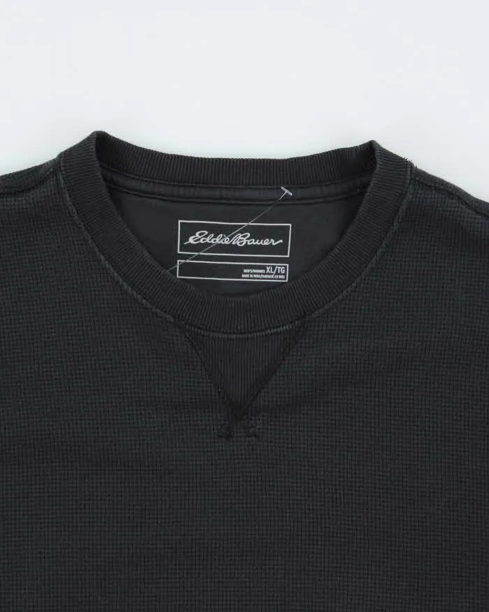 Vintage 2000's Eddie Bauer Heavyweight Waffle Long-sleeved T-Shirt - XL sold by Rokit product image thumbnail 3