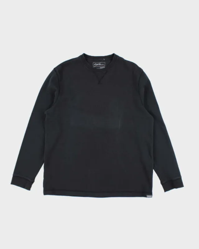 Vintage 2000's Eddie Bauer Heavyweight Waffle Long-sleeved T-Shirt - XL sold by Rokit