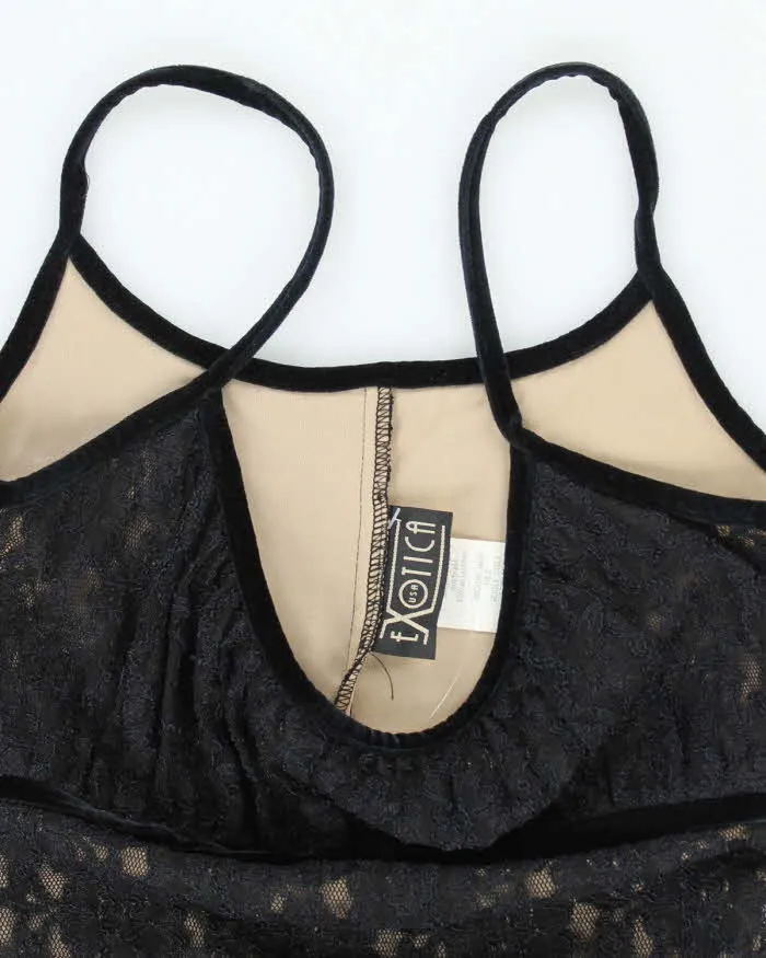 Vintage 90s Exotica Lace Dress - M sold by Rokit product image thumbnail 4