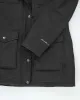 Eddie Bauer Black Hooded Coat - S sold by Rokit