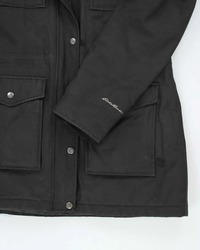 Eddie Bauer Black Hooded Coat - S sold by Rokit product image thumbnail 4