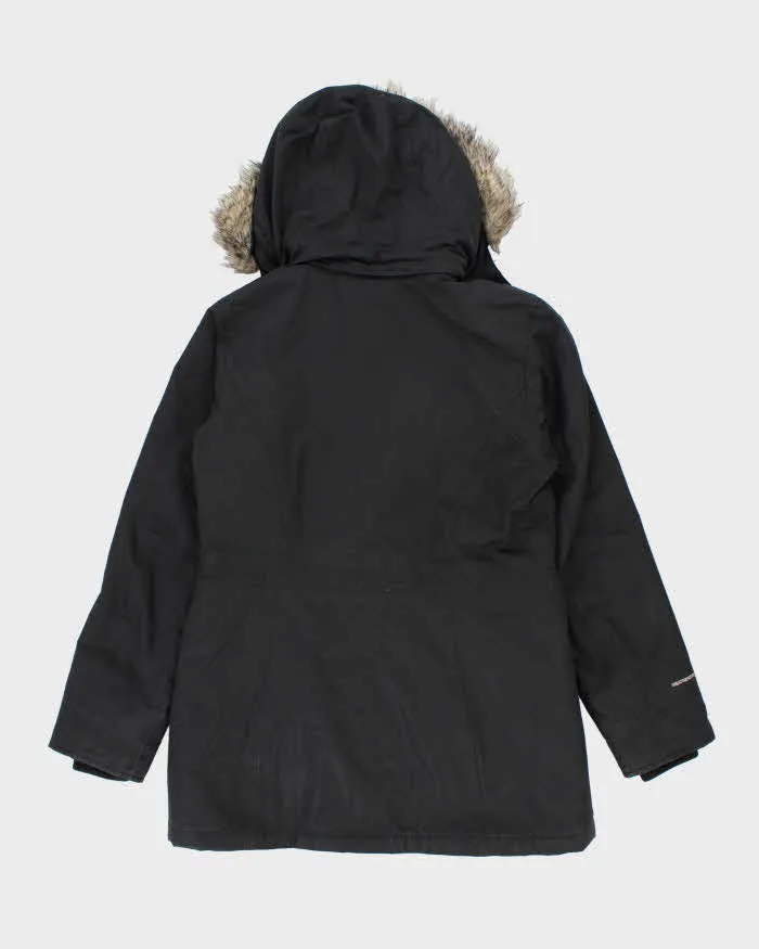 Eddie Bauer Black Hooded Coat - S sold by Rokit product image thumbnail 2