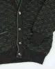 Vintage 90's London Fog Chunky Patterned Knit Cardigan - S sold by Rokit
