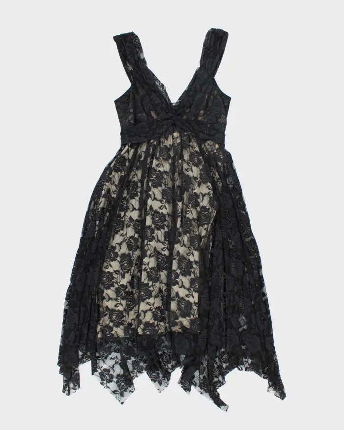 Vintage Y2k 00s Oasis Lace Dress - XS sold by Rokit