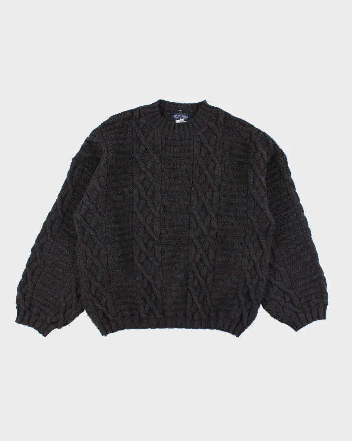 Vintage Britches Chunky Wool Jumper - L sold by Rokit