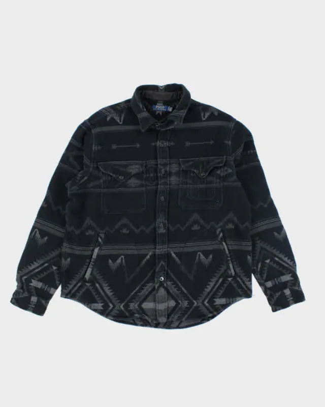 Vintage 2000's Ralph Lauren Heavyweight Lined Flannel Shacket - XL sold by Rokit