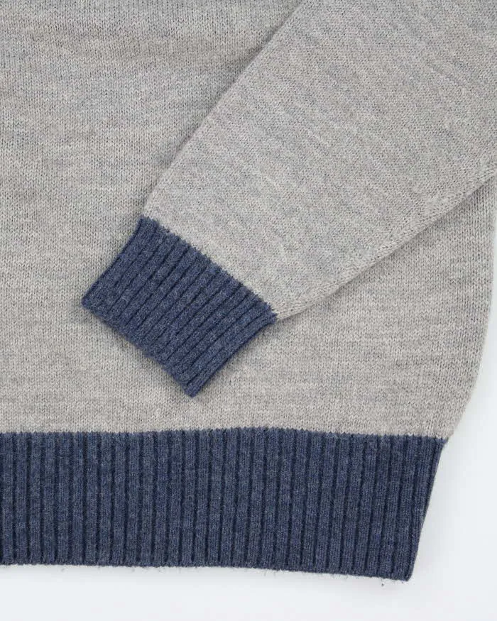 Vintage 2000's R&R Wool Blend Chunky Patterned Knit Jumper - M sold by Rokit product image thumbnail 4