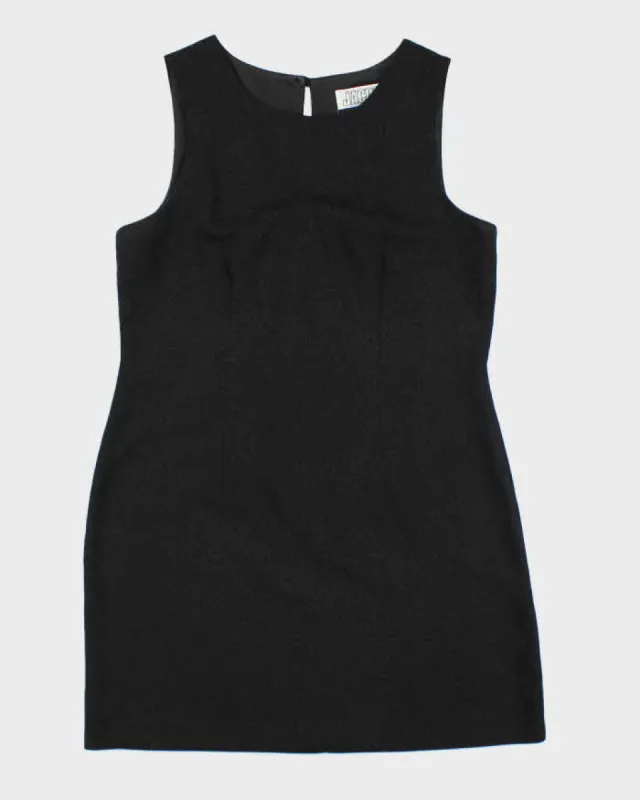 Vintage 90s Jacob Black Sparkly Dress - M sold by Rokit