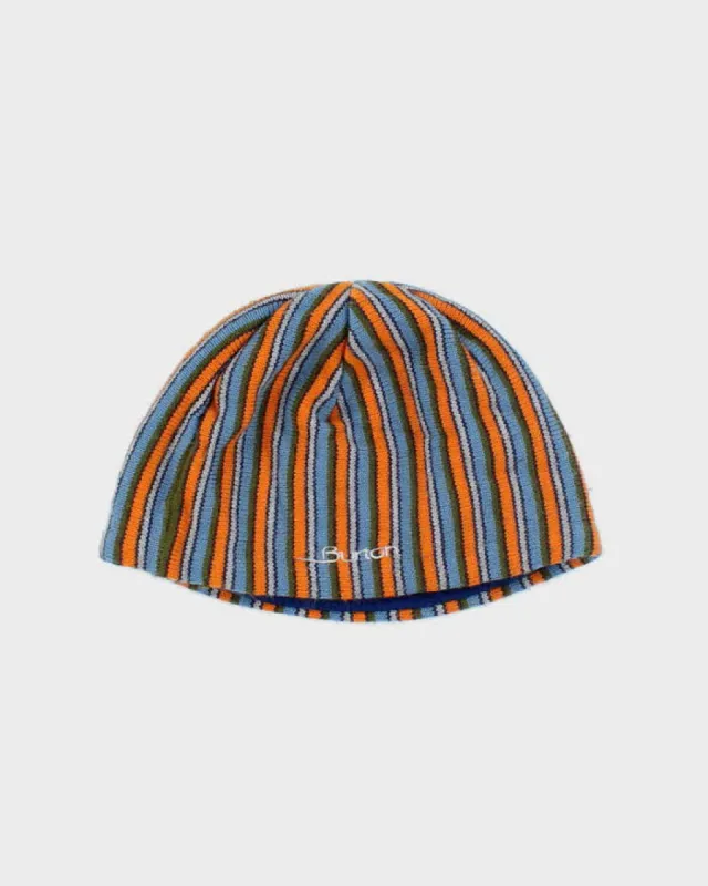 Vintage 90's Burton Striped Small Logo Toque Beanie - OS sold by Rokit