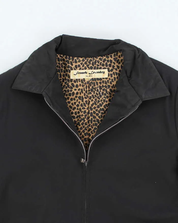 Vintage Y2K Women's French Laundry Zip Up Harrington Jacket - M sold by Rokit product image thumbnail 3