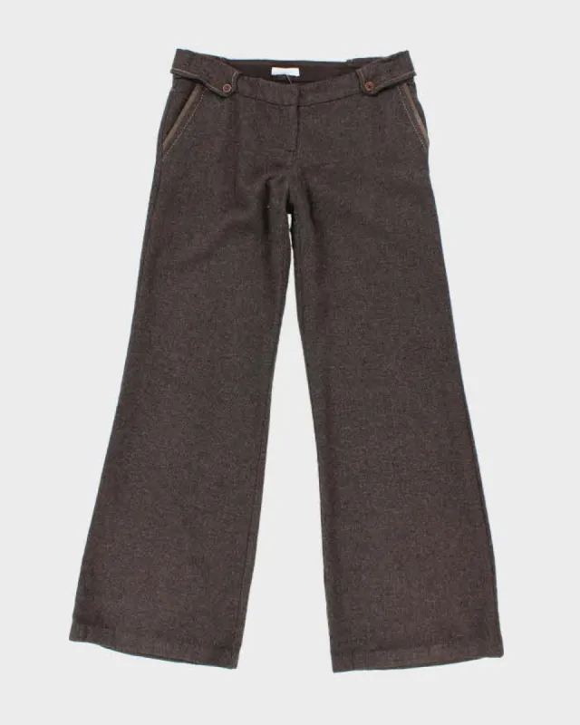 Y2k 00s Promod Wool Blend Trousers - W32 L32 sold by Rokit