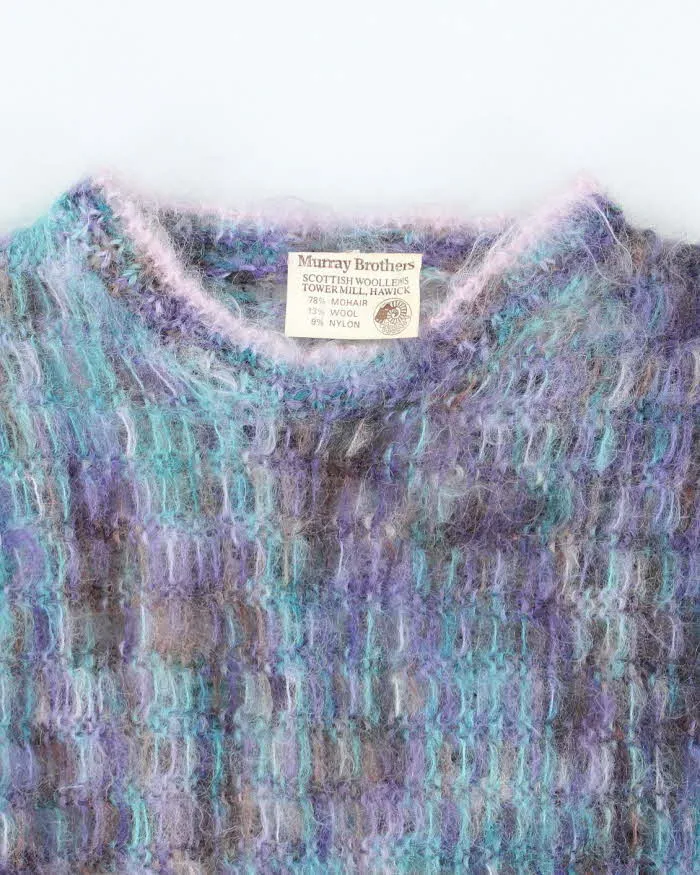 Vintage Murray Brother Mohair & Wool Blend Knit Jumper - S sold by Rokit product image thumbnail 3