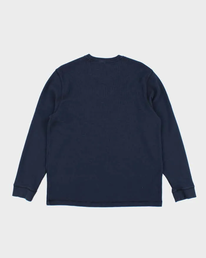 Vintage 2000's Eddie Bauer Heavyweight Waffle Longs-sleeved T-Shirt - L sold by Rokit product image thumbnail 2