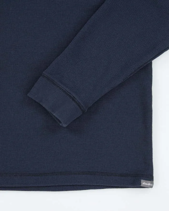Vintage 2000's Eddie Bauer Heavyweight Waffle Longs-sleeved T-Shirt - L sold by Rokit product image thumbnail 4