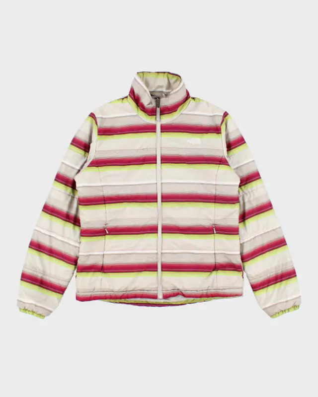 Vintage 2000's The North Face Striped Lightweight Puffer Jacket - M sold by Rokit