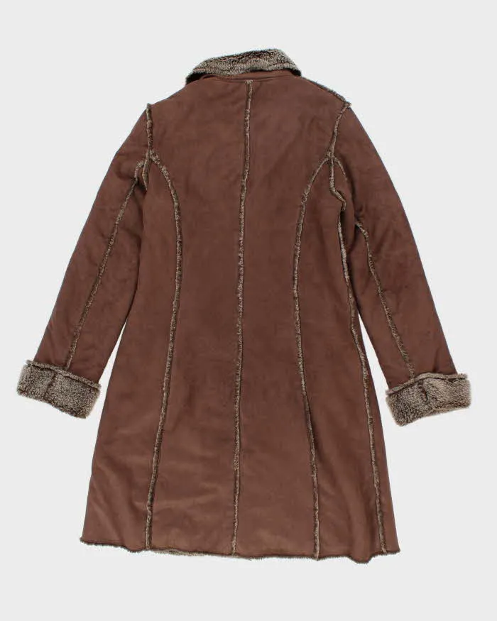 Vintage Y2k 00s Le Chateau Faux Suede Jacket - M sold by Rokit product image thumbnail 2