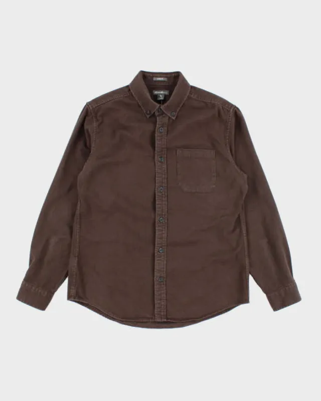 Vintage 2000's Eddie Bauer Plain Heavyweight Shirt - M sold by Rokit