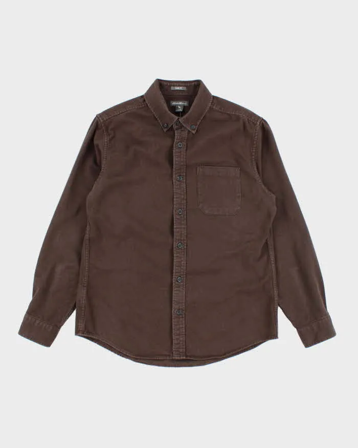 Vintage 2000's Eddie Bauer Plain Heavyweight Shirt - M sold by Rokit
