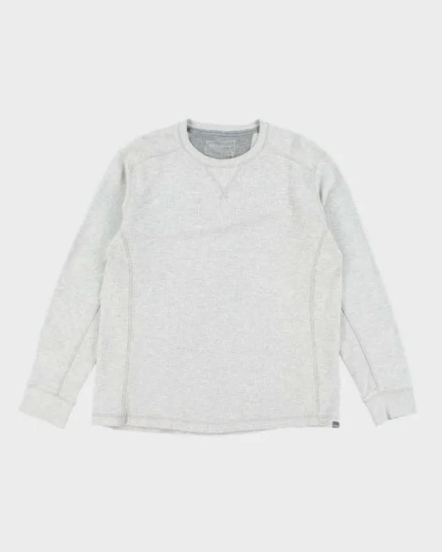 Vintage 2000's Eddie Bauer Waffle Long-sleeved T-Shirt - M sold by Rokit