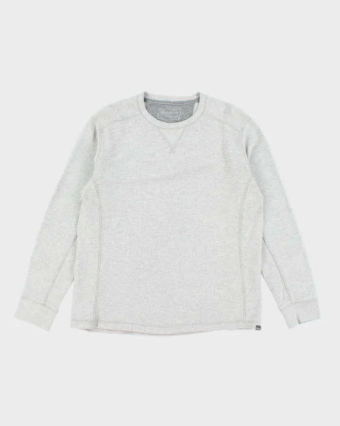 Vintage 2000's Eddie Bauer Waffle Long-sleeved T-Shirt - M sold by Rokit