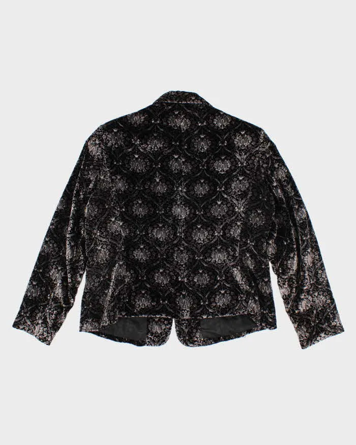 Vintage Nygard Paisley Pattern Velvet Jacket - L sold by Rokit product image thumbnail 2