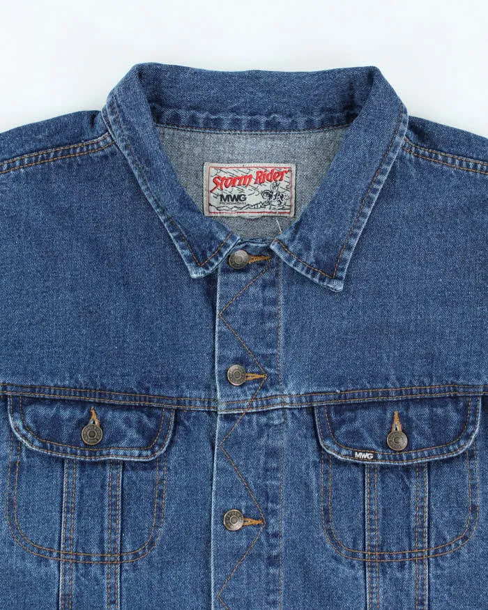 Vintage Storm Rider MWG Denim Jacket - XXL sold by Rokit product image thumbnail 3
