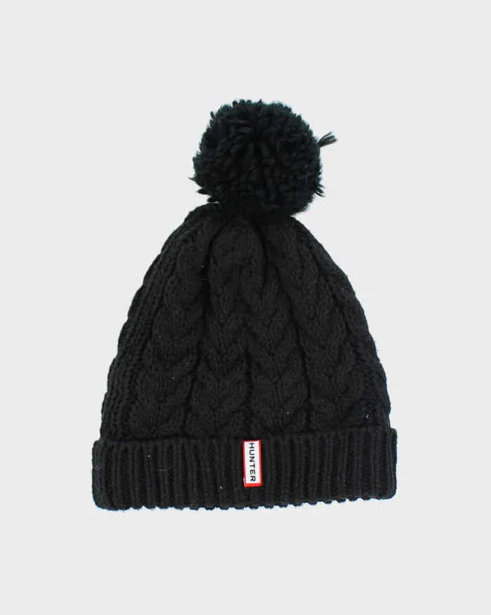 Vintage Women's Hunter Heavyweight Bobble Beanie - OS sold by Rokit