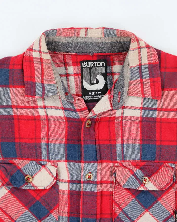 Vintage 90's Burton Button Up Flannel Shirt - M sold by Rokit product image thumbnail 3