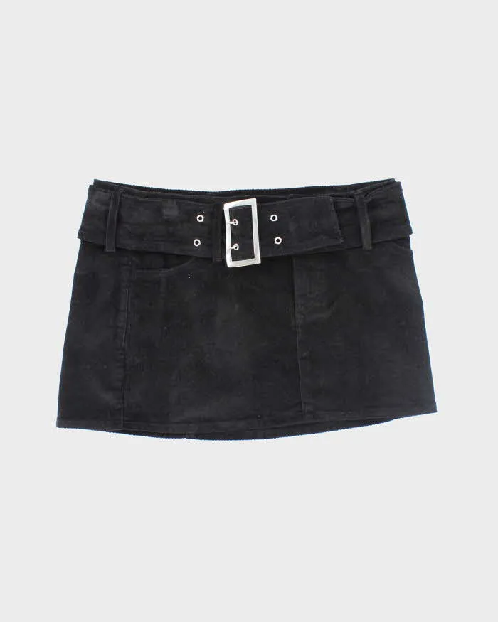 Vintage Y2k 00s Garage Corduroy Mini Skirt - M sold by Rokit