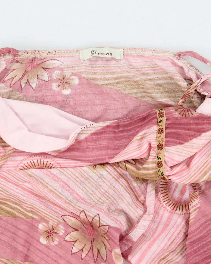 Vintage Y2k 00s Sirens Pink Asymmetric Cami - S sold by Rokit product image thumbnail 4