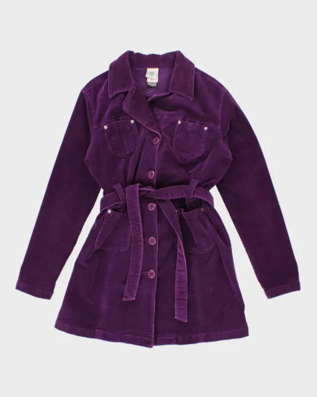 Vintage Y2k 00s 725 Originals Purple Corduroy Jacket - L sold by Rokit