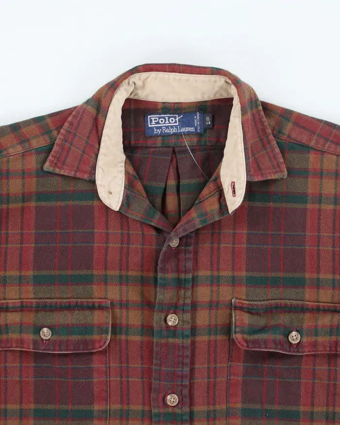 Vintage 2000's Ralph Lauren Heavyweight Flannel Shirt - S sold by Rokit product image thumbnail 3