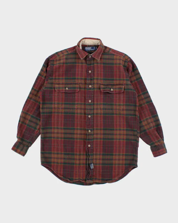 Vintage 2000's Ralph Lauren Heavyweight Flannel Shirt - S sold by Rokit