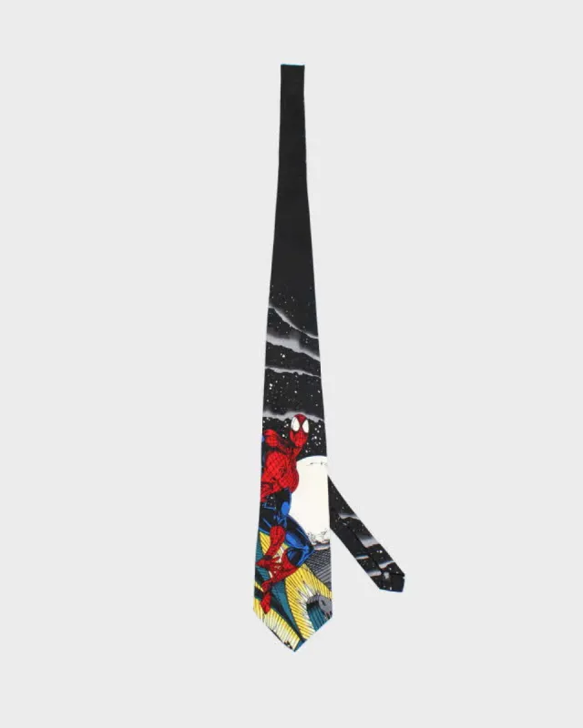 Vintage 90s Marvel Comics Spider Man Tie sold by Rokit
