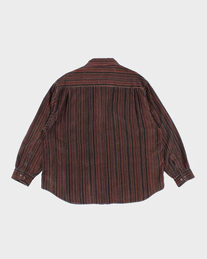 Vintage 2000's Denver Hayes Striped Corduroy Shirt - XXL sold by Rokit product image thumbnail 2