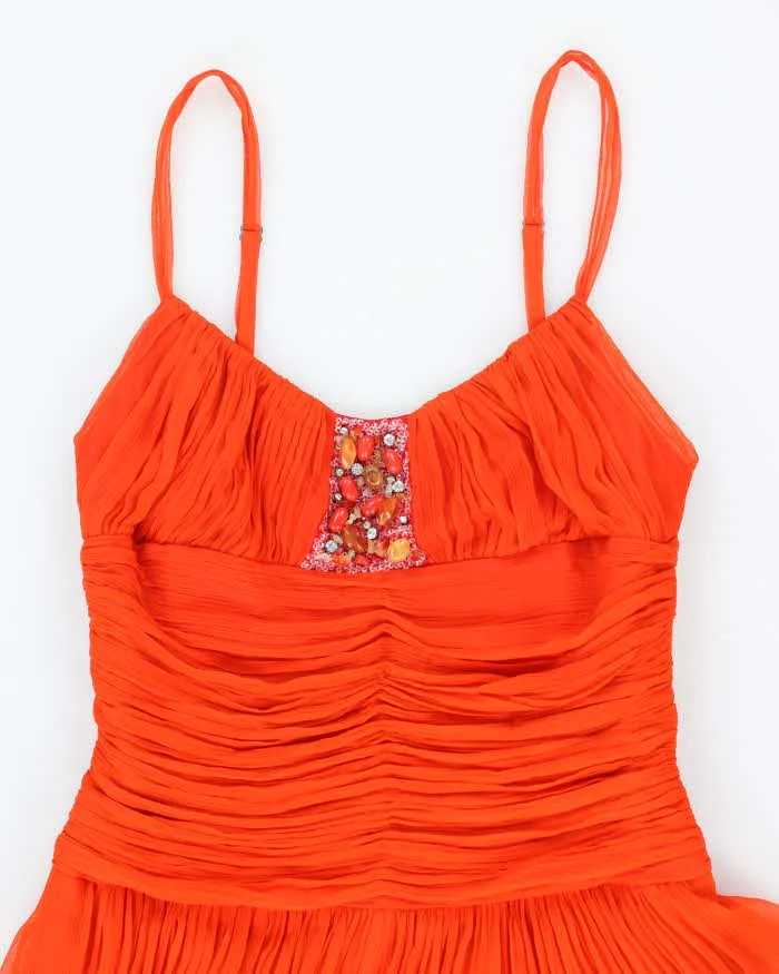 Vintage Y2k 00s BCBG Orange Dress - XS sold by Rokit product image thumbnail 3