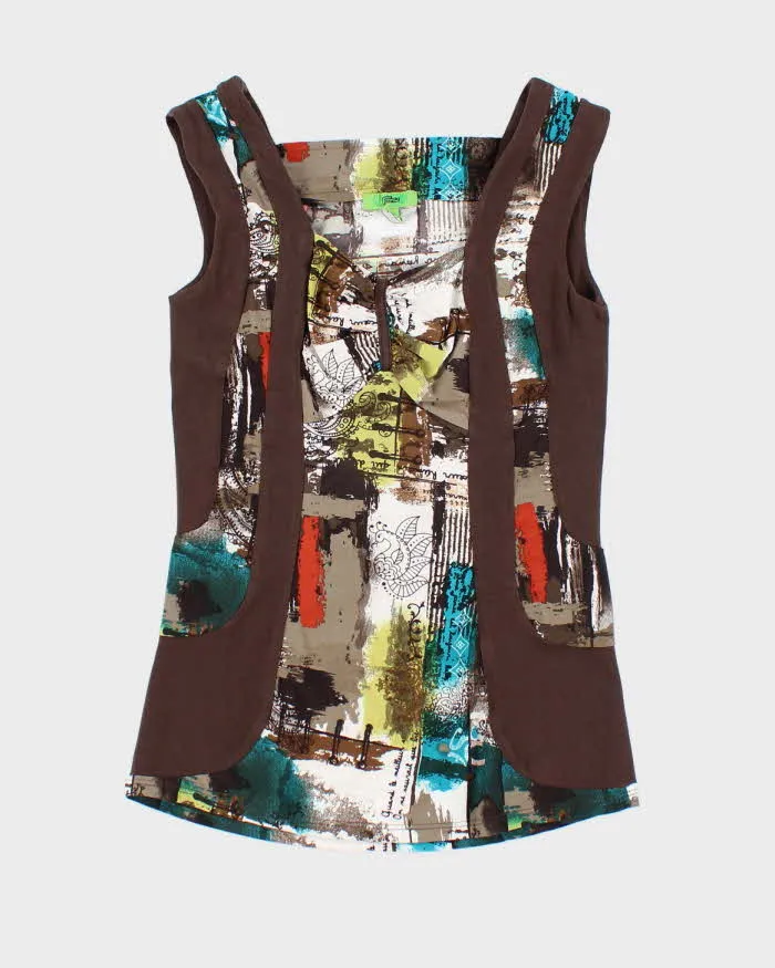 Vintage Y2k 00s Pattern Cami - S sold by Rokit