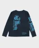 Vintage Y2K Ed Hardy Sequined Graphic Long-sleeved T-Shirt - XL sold by Rokit