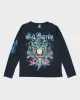 Vintage Y2K Ed Hardy Sequined Graphic Long-sleeved T-Shirt - XL sold by Rokit
