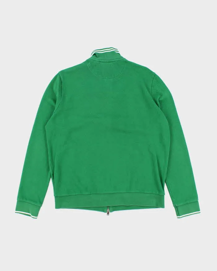 Lacoste Double Zip Green Jumper - XL sold by Rokit product image thumbnail 2