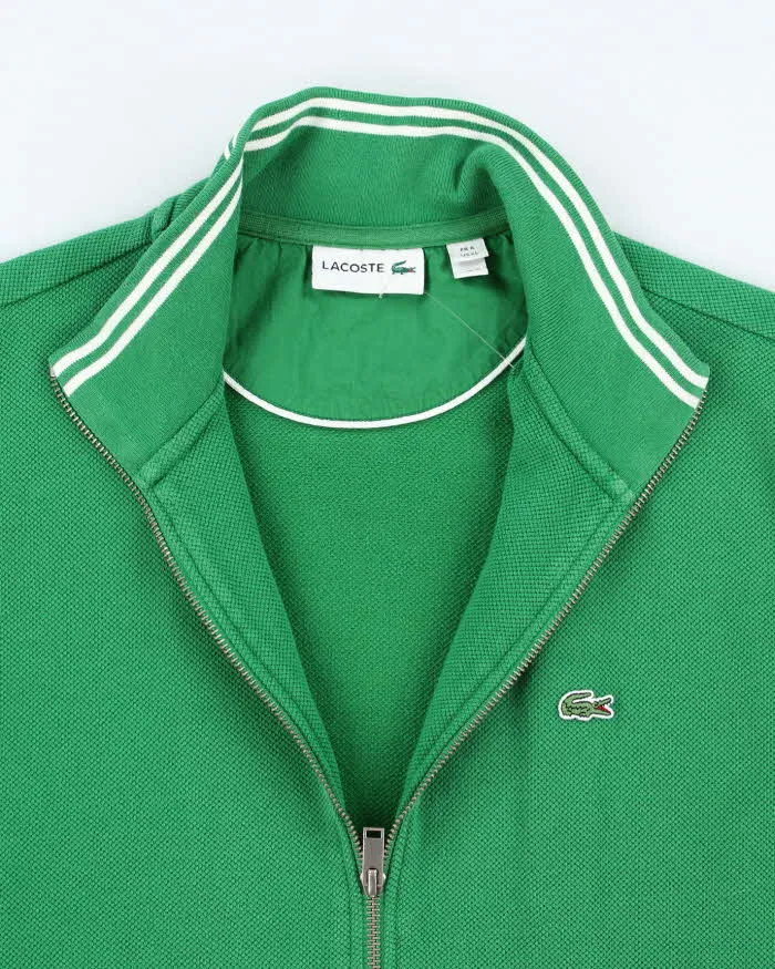 Lacoste Double Zip Green Jumper - XL sold by Rokit product image thumbnail 3