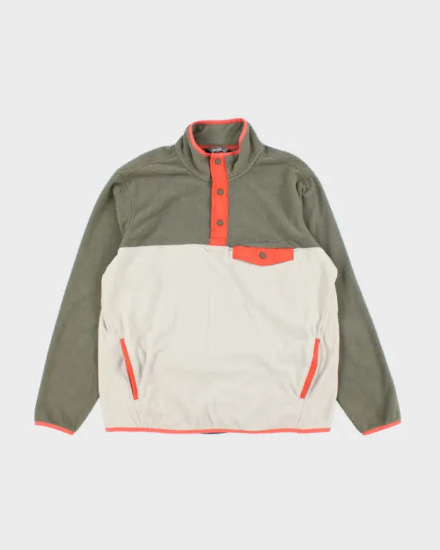 Eddie Bauer Quarter Button Fleece - L sold by Rokit