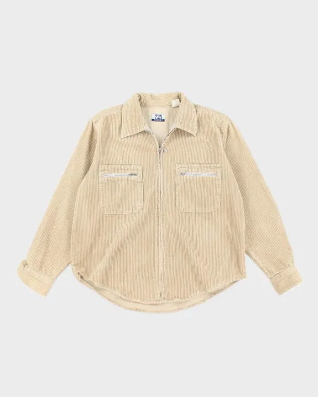 Vintage 00s 725 Originals Corduroy Zip-Up Top - L sold by Rokit