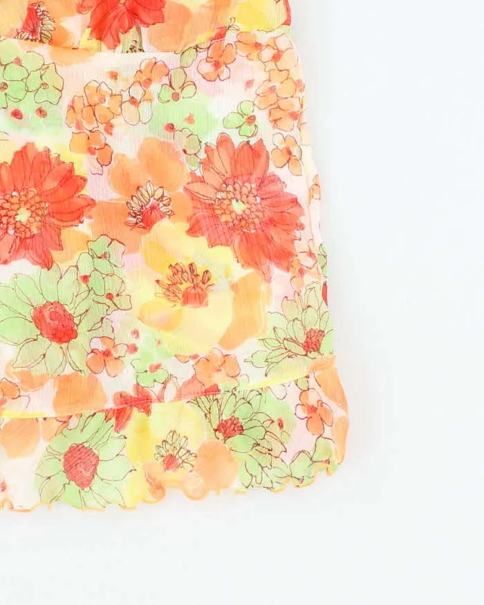 Vintage Y2k 00s Mesh Floral Cami - S sold by Rokit product image thumbnail 4