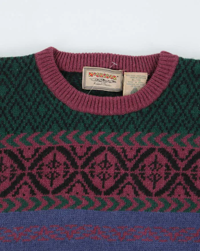 Vintage McGregor Wool Chunky Knit Jumper - XL sold by Rokit product image thumbnail 3