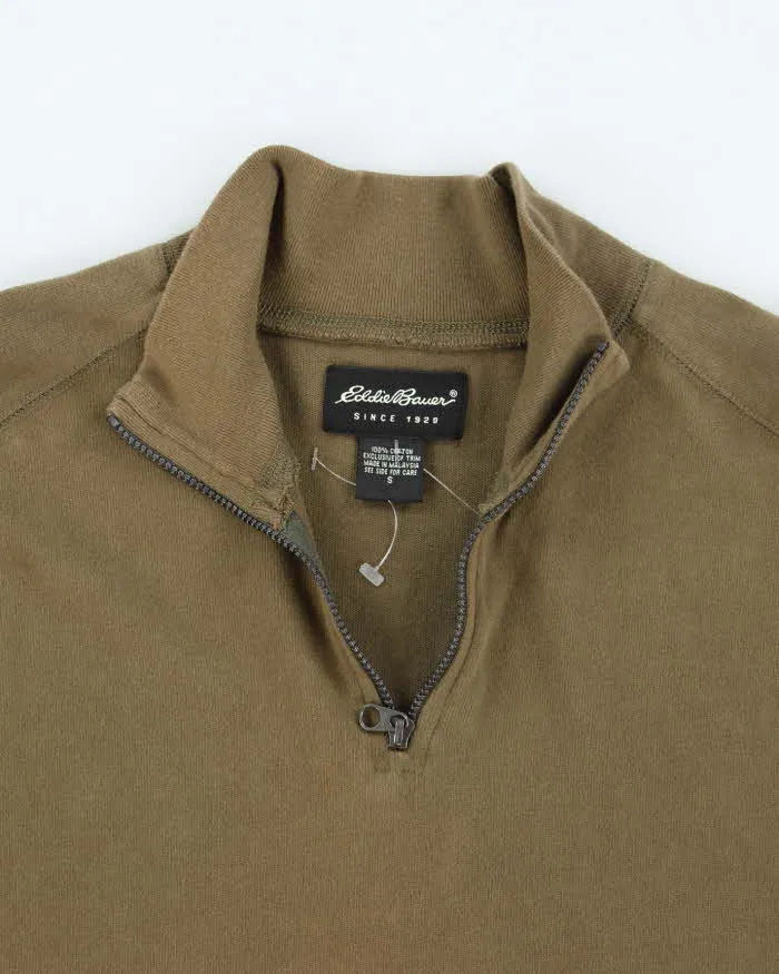 Vintage 90's Eddie Bauer Oversized Quarter Zip Fleece - S sold by Rokit product image thumbnail 3