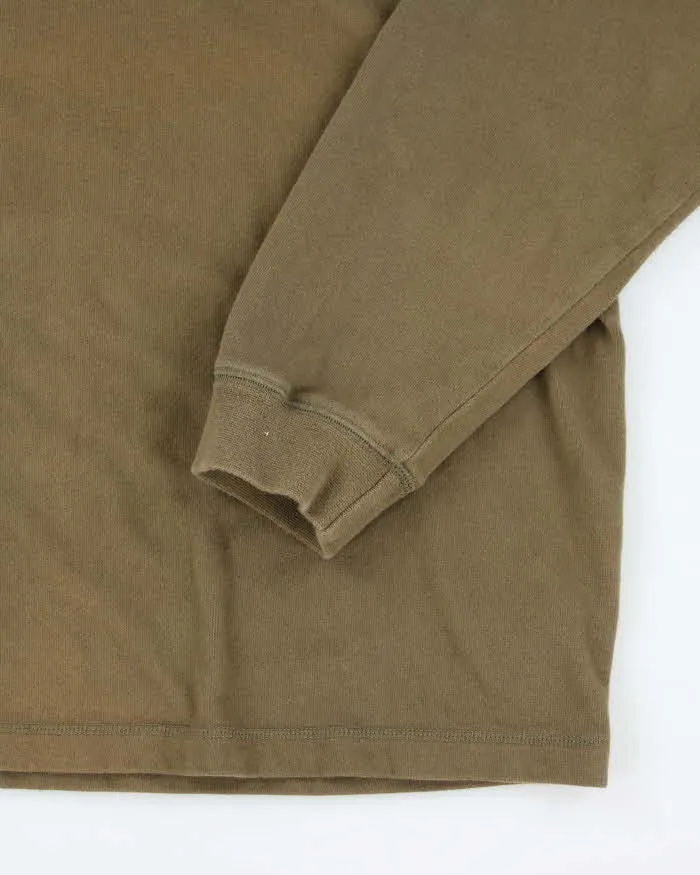 Vintage 90's Eddie Bauer Oversized Quarter Zip Fleece - S sold by Rokit product image thumbnail 4
